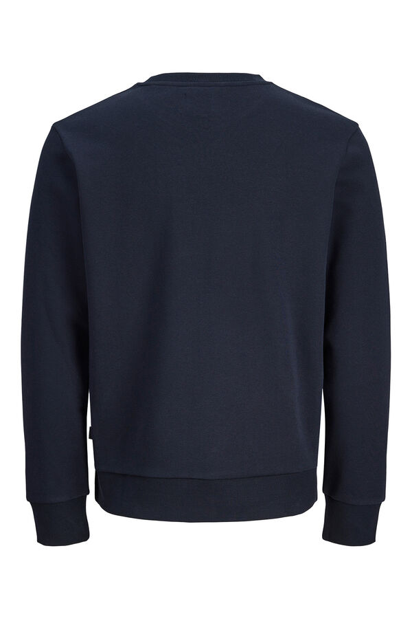 Jack & Jones Large logo sweatshirt bleu