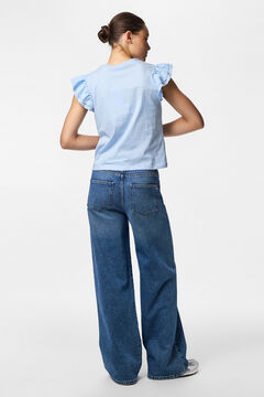 Pieces Top manga corta