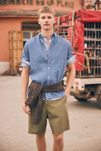 Springfield Linen short sleeve shirt