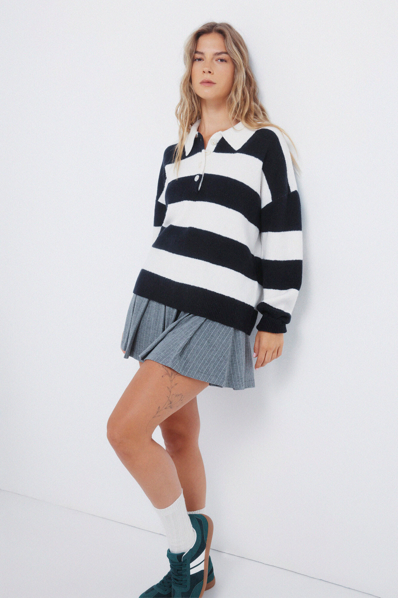 Springfield Embroidered polo shirt jumper