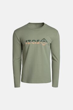 Izas Langarm-T-Shirt aus Baumwolle