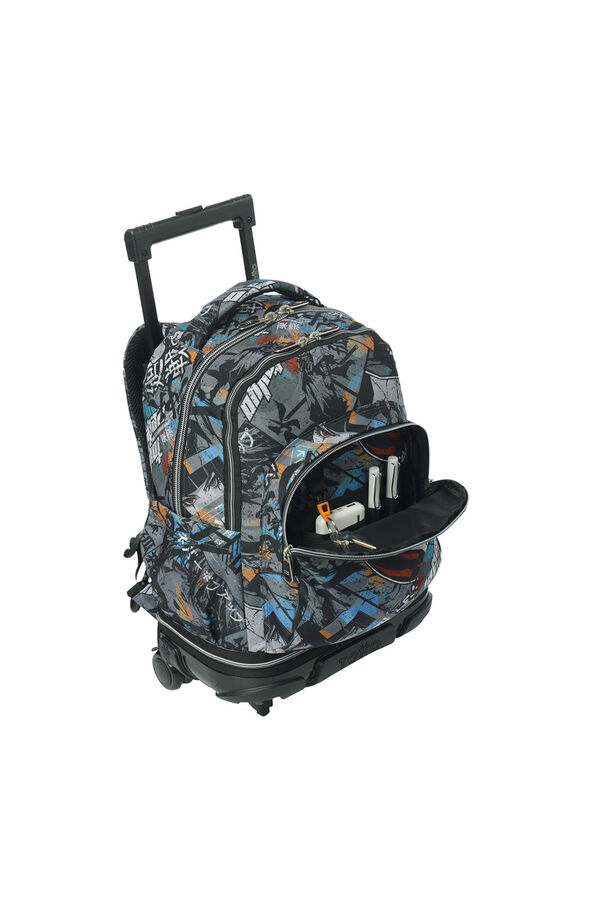 Totto Mochila desmontable Tiza gris