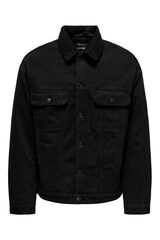 Only & Sons Teddy- Jacke Schwarz