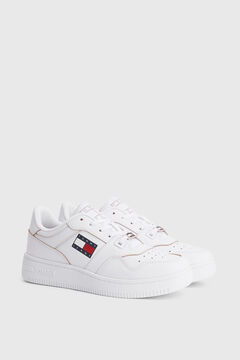 Springfield Basketball shoe with flag white