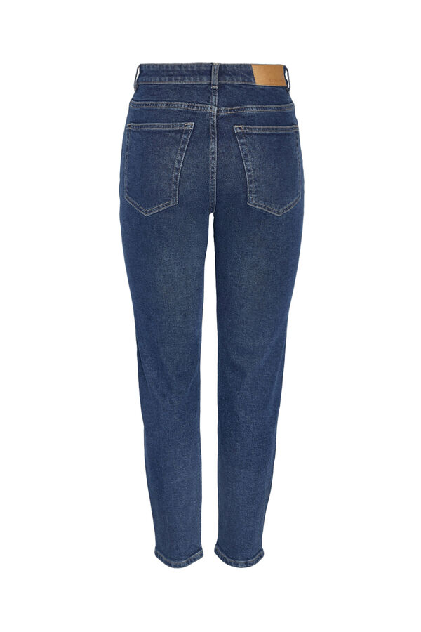 Noisy May Pantal&oacute;n vaquero de largo tobillero azul