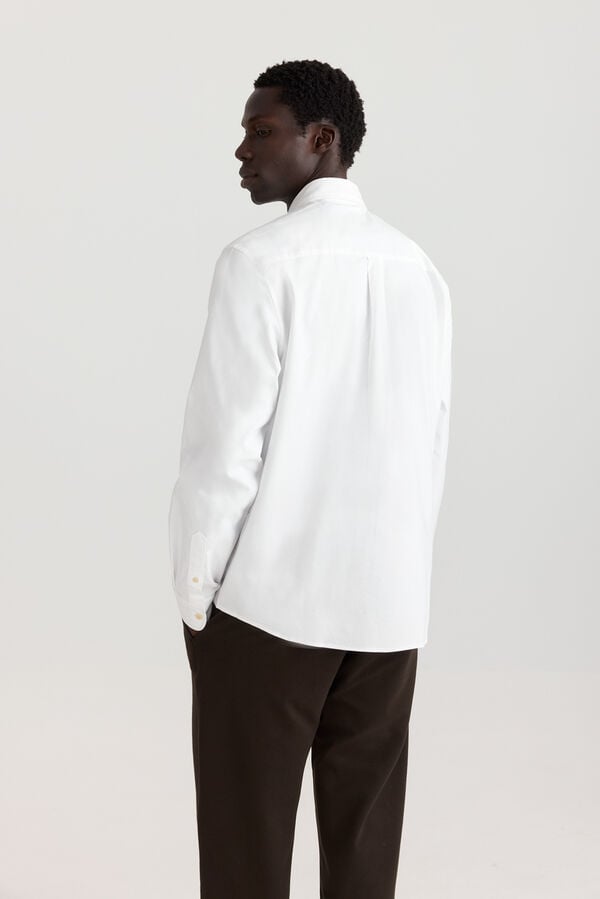 Springfield Chemise oxford l&eacute;g&egrave;re blanc