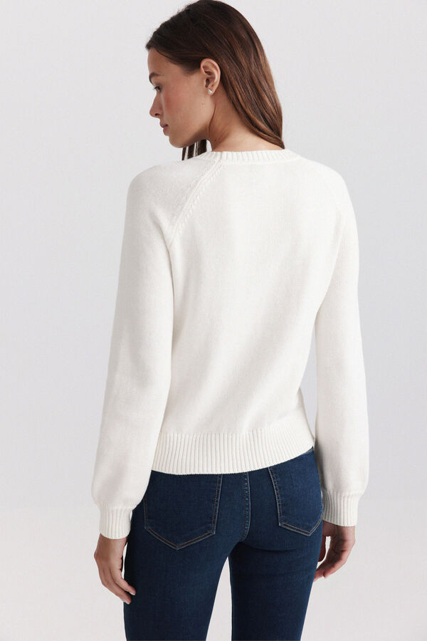 Springfield Dog jumper white