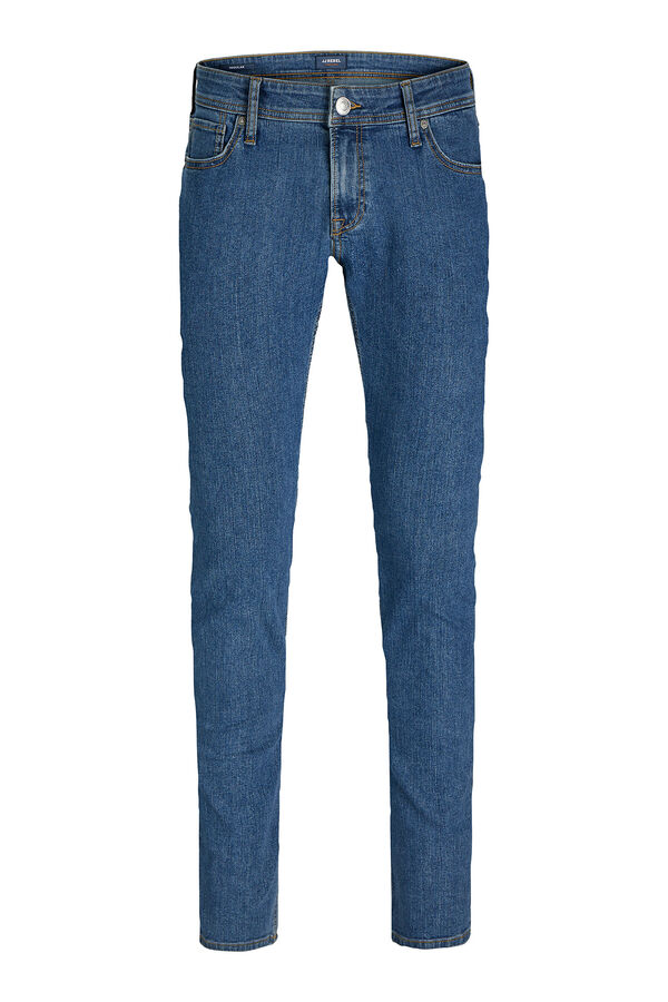 Springfield Slim fit jeans plava