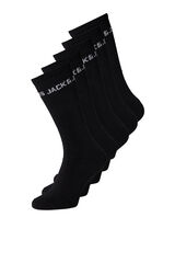 Jack & Jones Junior Calcetines deportivos altos negro