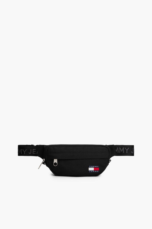 Tommy Jeans Tommy Jeans fanny pack with flag logo black