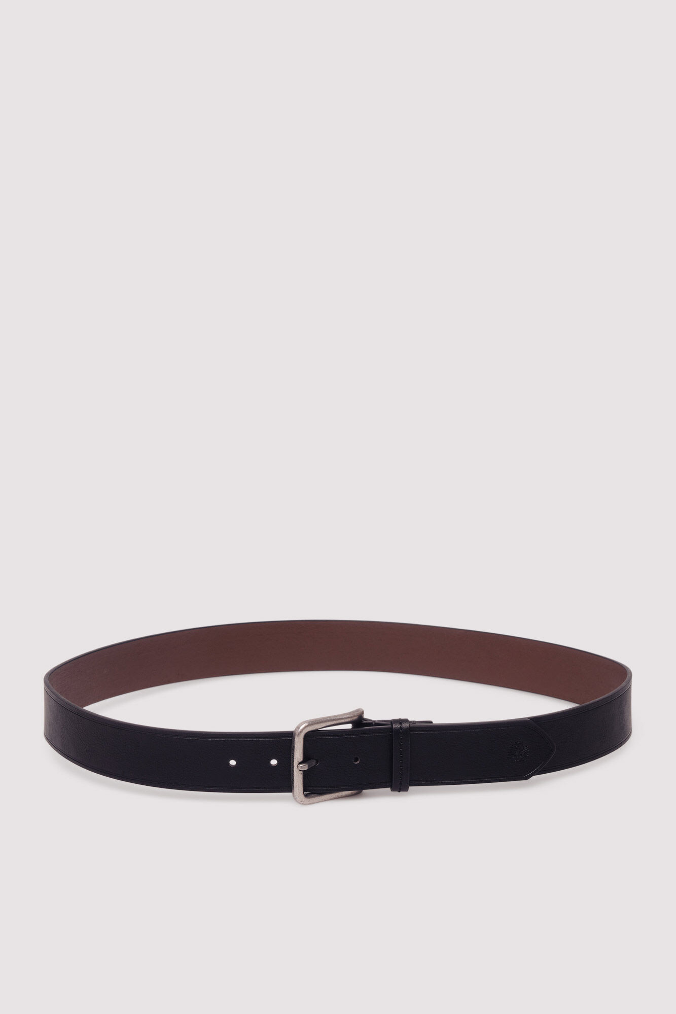 Springfield Faux leather belt with stitching