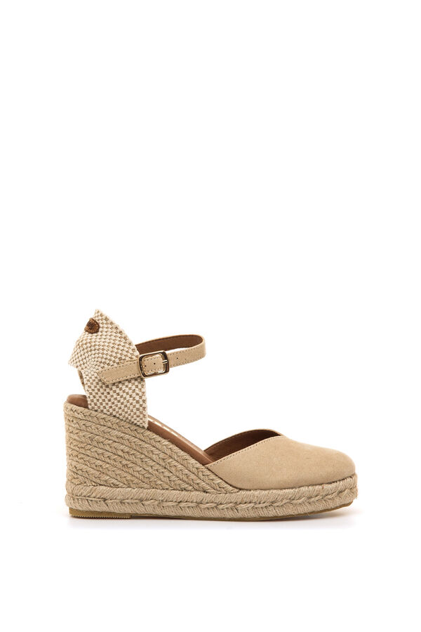 MTNG Wedge sandal nude