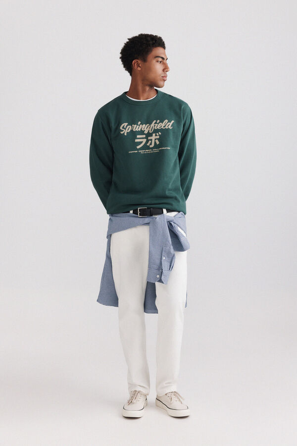 Springfield Springfield Japan sweatshirt green
