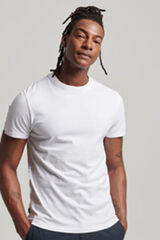 Springfield Organic cotton T-shirt with Essential logo bijela