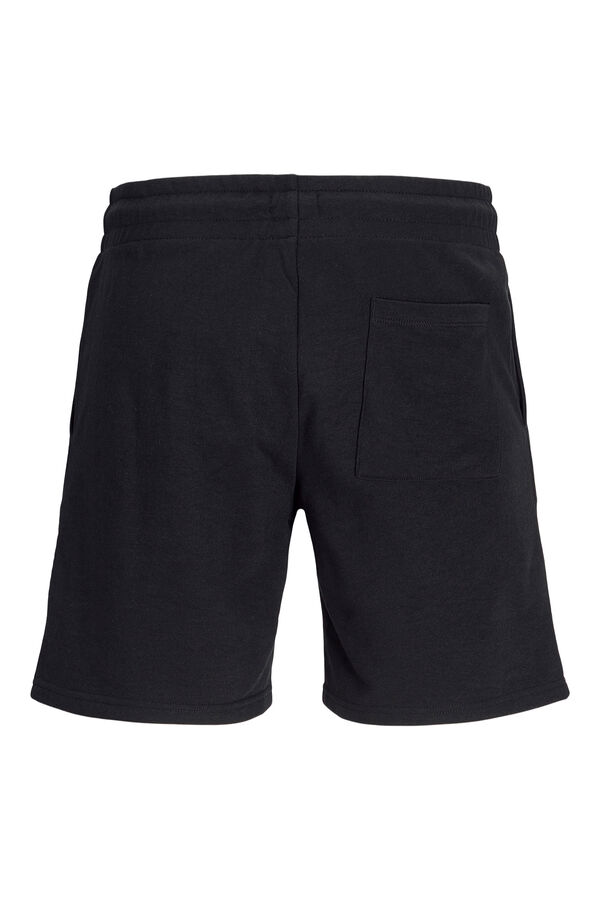 JJ REBEL Mid-rise jogger Bermuda shorts black