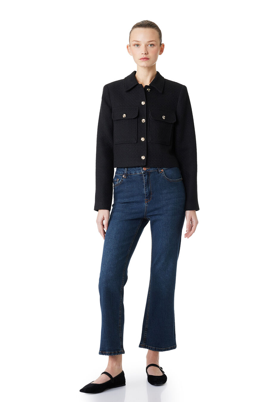 Vaqueros acampanados