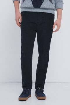 Springfield Slim fit micro corduroy chinos