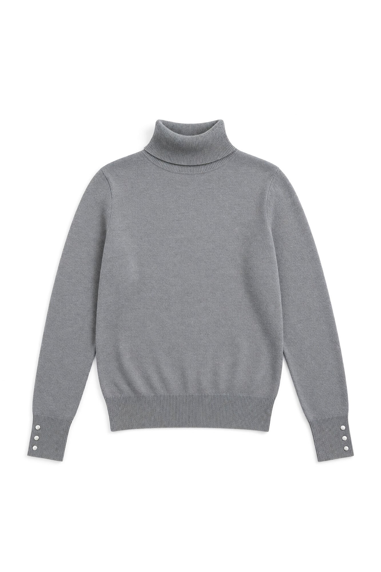 Springfield Pull col roul&eacute; boutons poignets