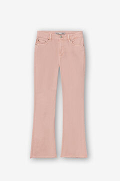Springfield Megan Cropped Flare jeans terracotta