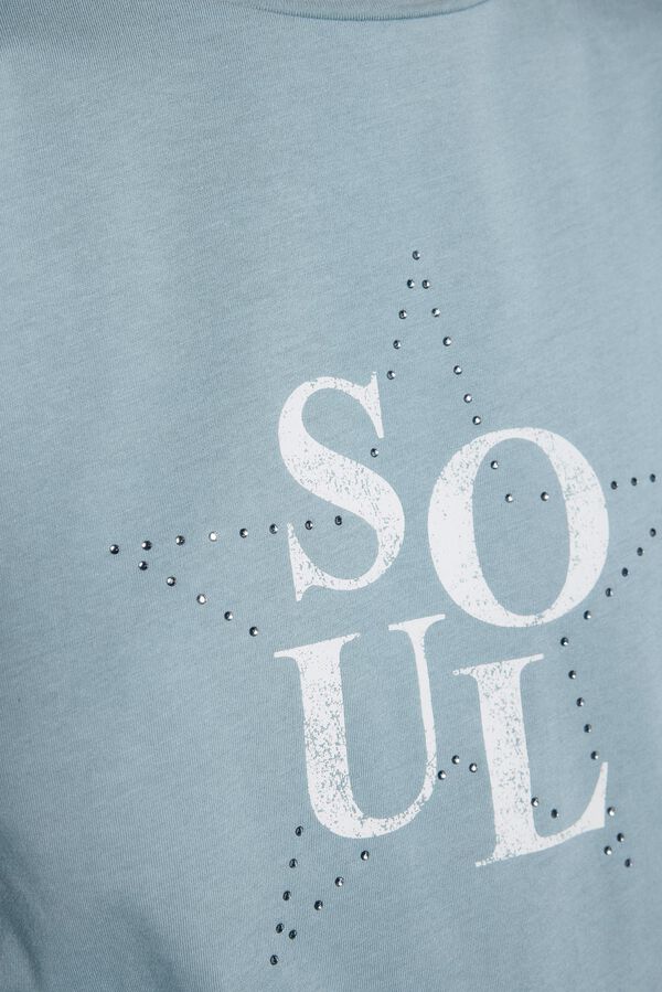 Springfield Camiseta "Soul" verde