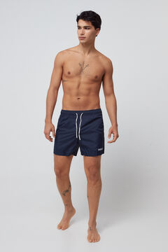 Springfield Recycled-material swim shorts black
