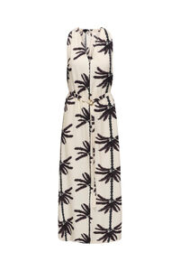 Only Langes Kleid mit V-Ausschnitt