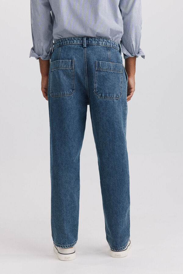 Springfield Cal&ccedil;as chino de ganga azul