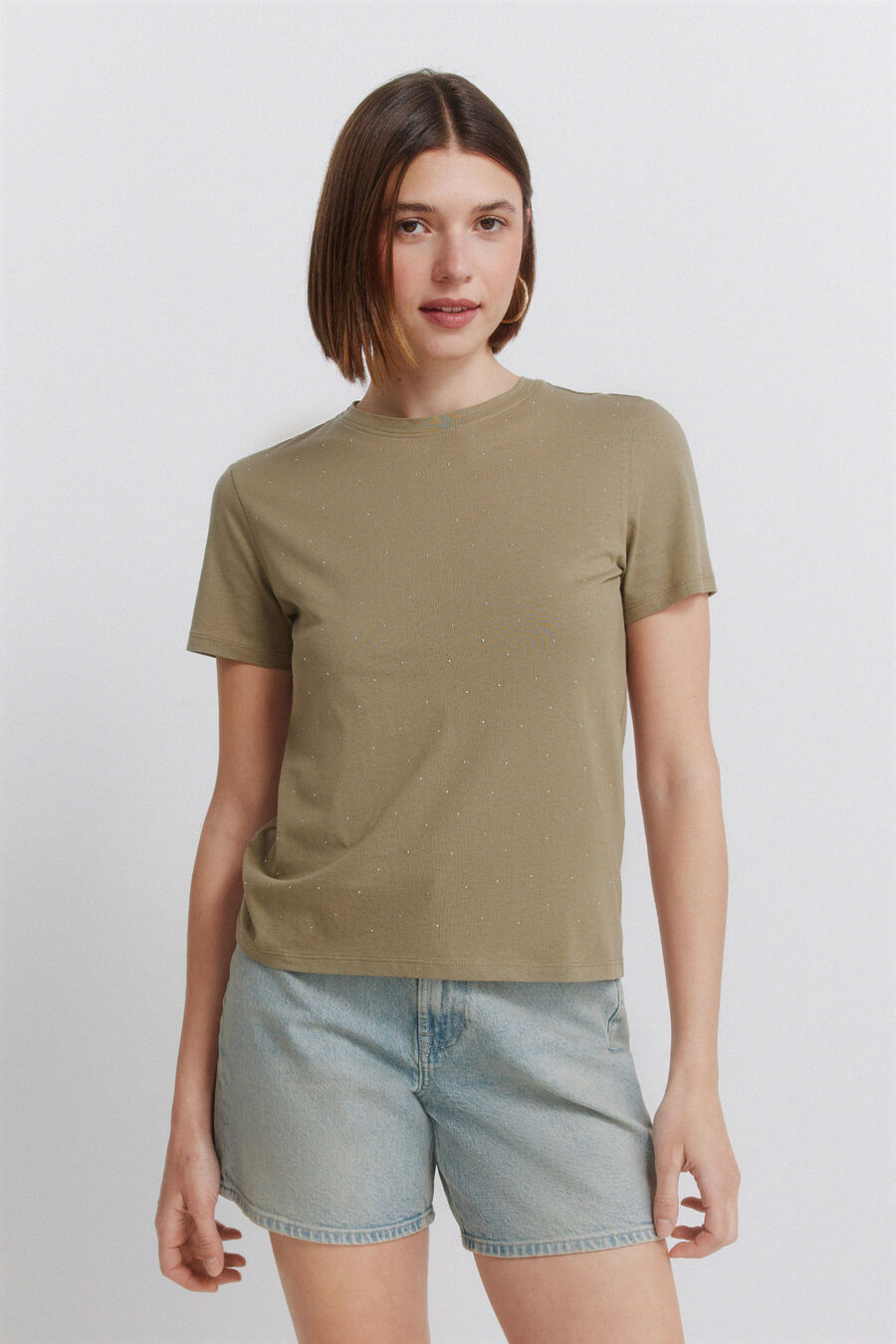 Camiseta manga corta topitos