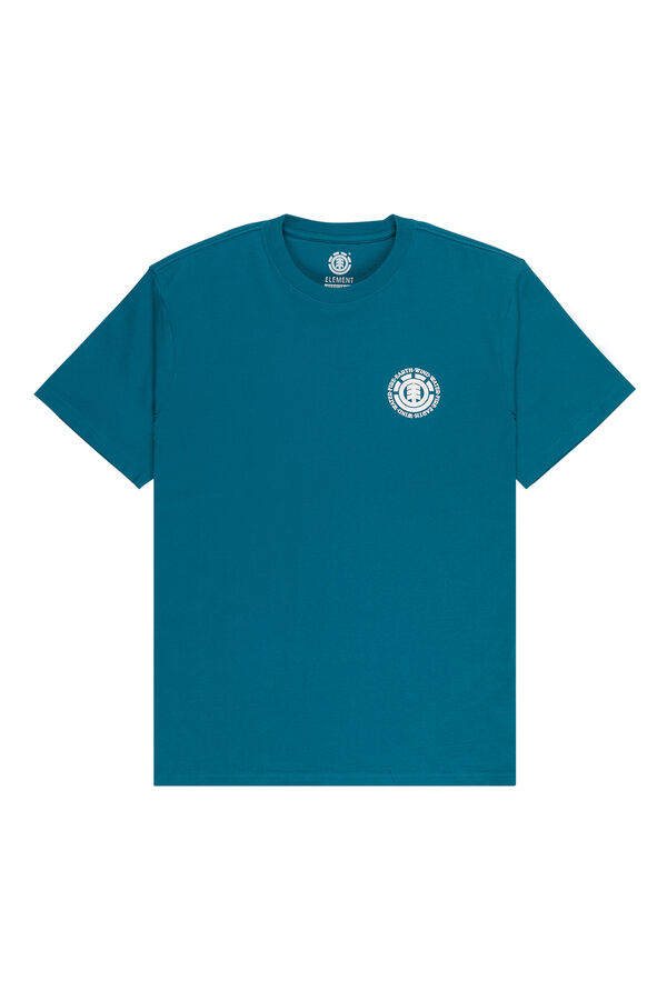 Element Camiseta de manga corta azul