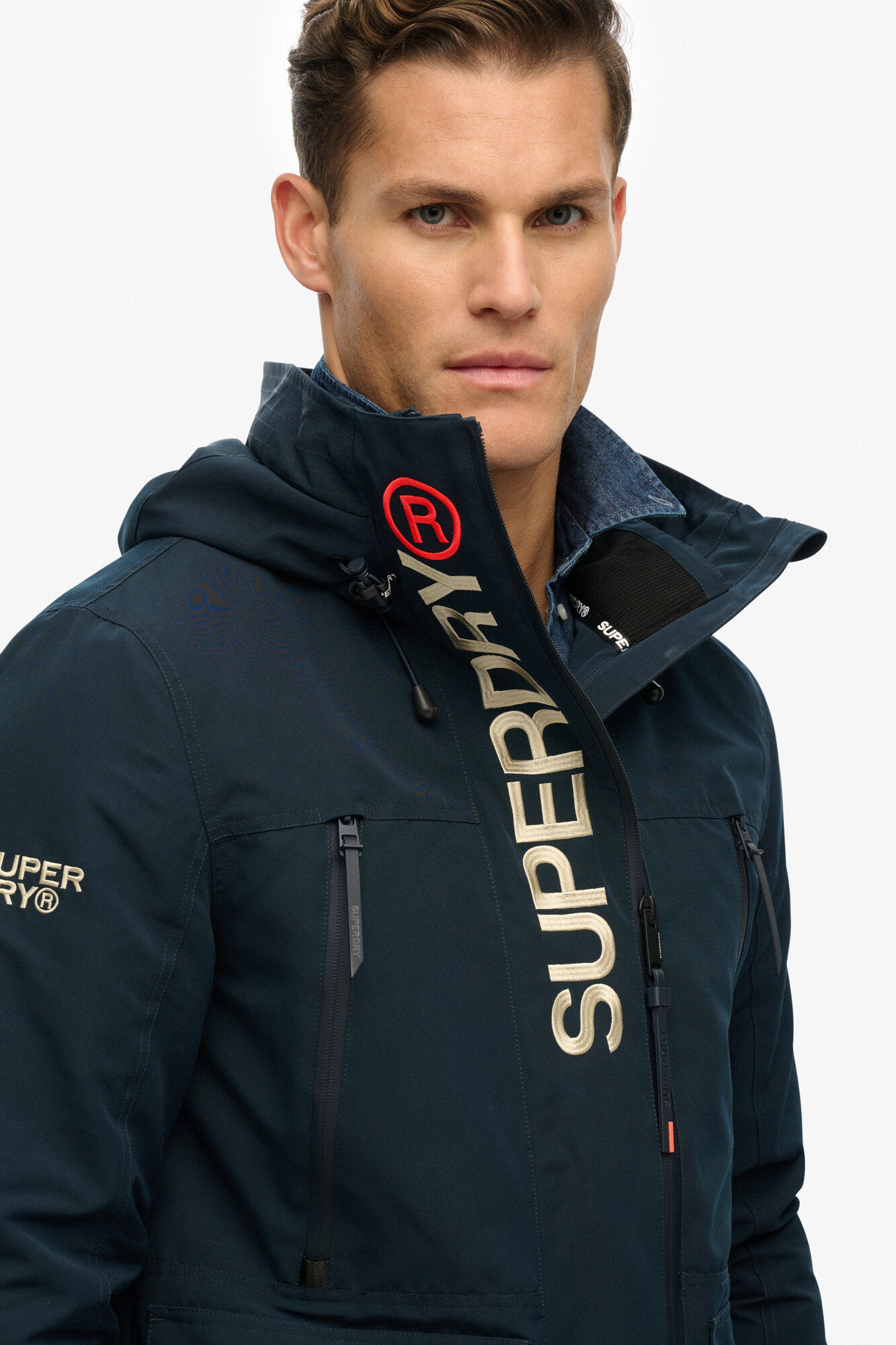 Superdry Windbreaker Hood ultimative Emb