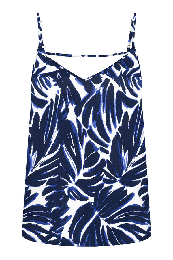 Only Plain strappy top blue