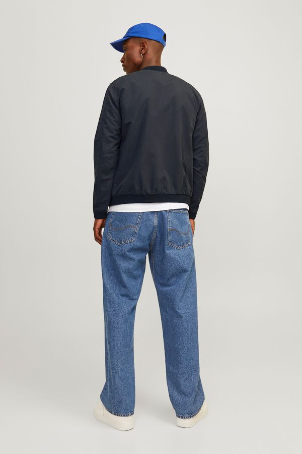 Jack & Jones Recycled bomber jacket black