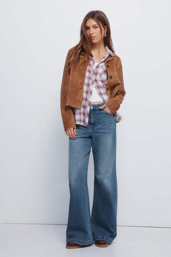 Springfield Checkered shirt mink