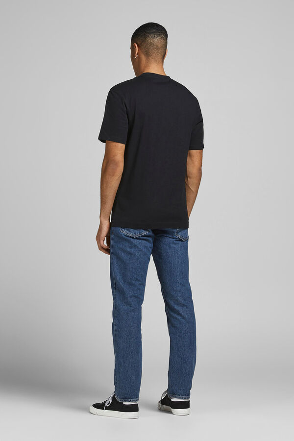 Springfield Relaxed fit T-shirt crna