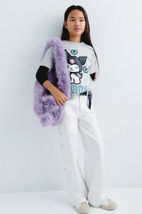 Springfield Kids Jeans wideleg para menina