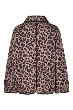 Pieces Jaqueta acolchoada com estampa animal