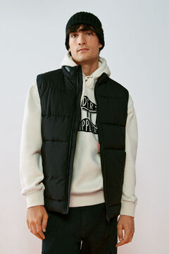 Springfield Thermal quilted gilet black