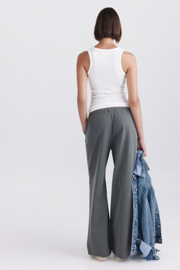 Springfield Pantal&oacute;n tailored jogger gris
