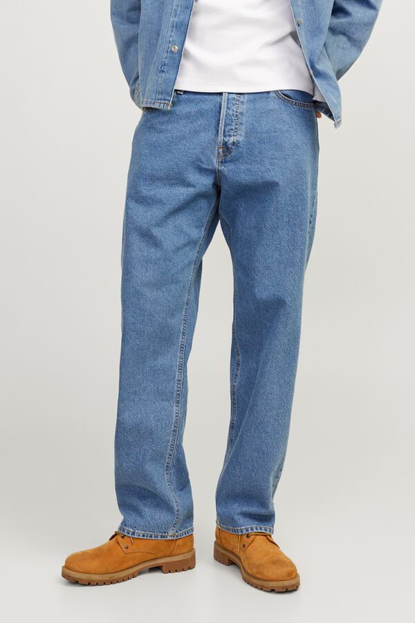 Jack & Jones Loose five-pocket jeans blue