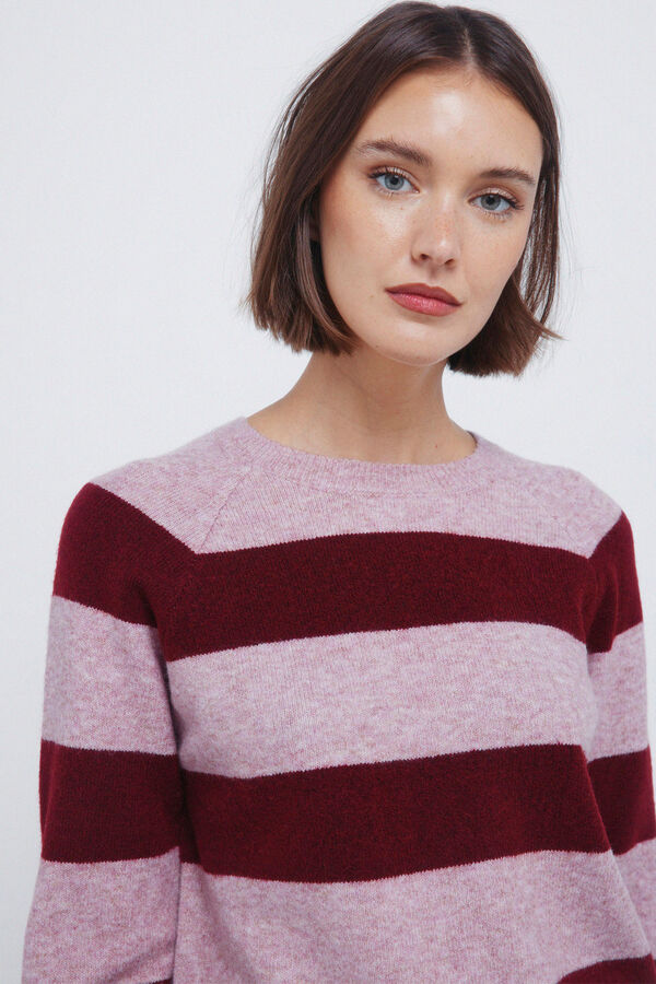 Springfield Kodak stripe jumper red