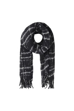 Springfield Long fringed scarf noir
