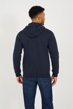 Brave Soul Sweatshirt with hood and zip fastening
