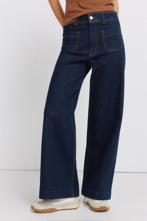 Springfield Sailor ankle-length jeans blue
