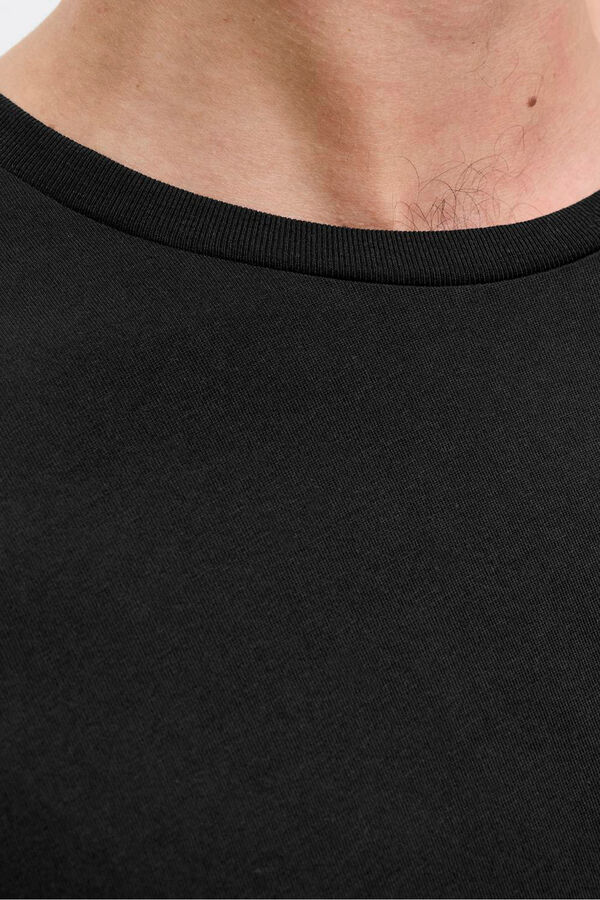 JJ REBEL Regular fit T-shirt Crna