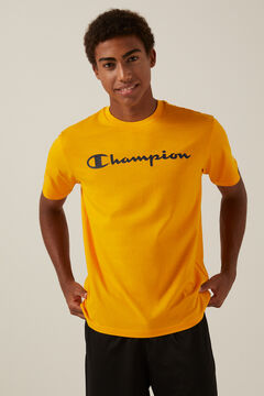 Springfield Black Champion logo T-shirt sárga