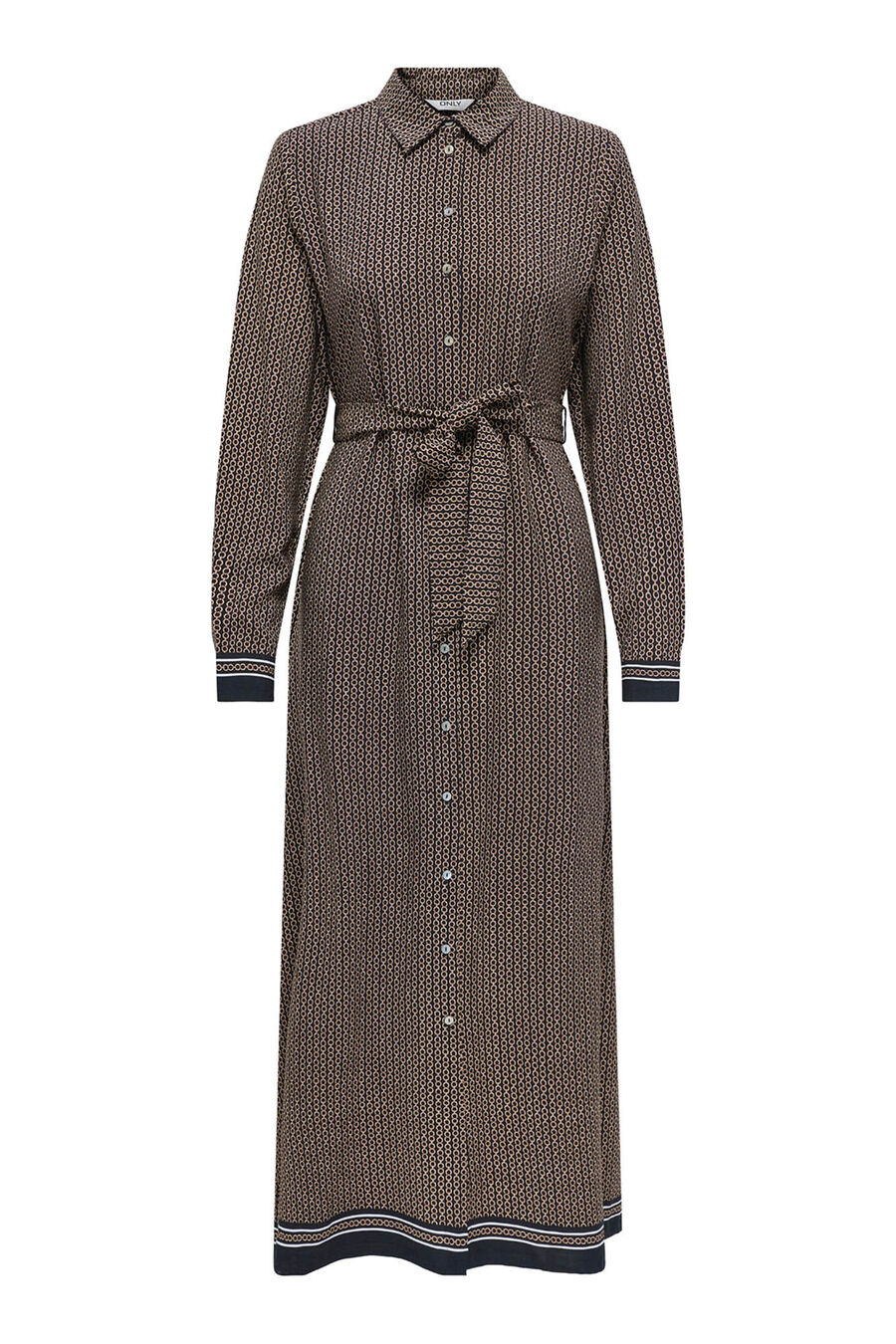 Vestido largo camisero