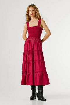 Pepe Jeans Vestido largo manga corta