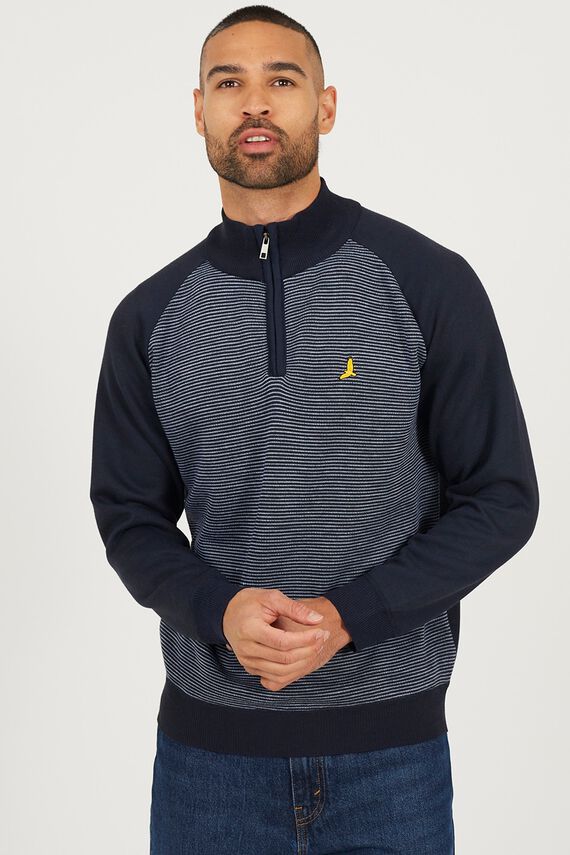 Jersey con cuello cremallera