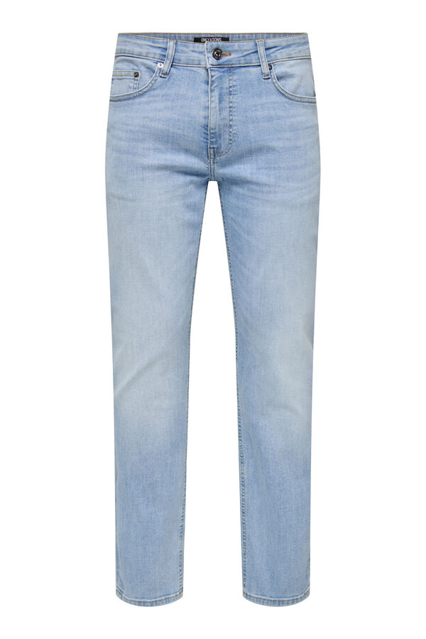 Only & Sons Jeans im Regular Fit Blau