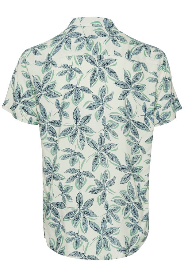 Springfield Short-sleeved printed shirt green